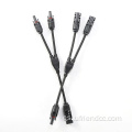 Cable solar de 3in 1 VPV Conector Y de tipo Y